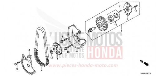 OIL PUMP FES125AB de 2011